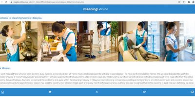 Fake House Cleaning