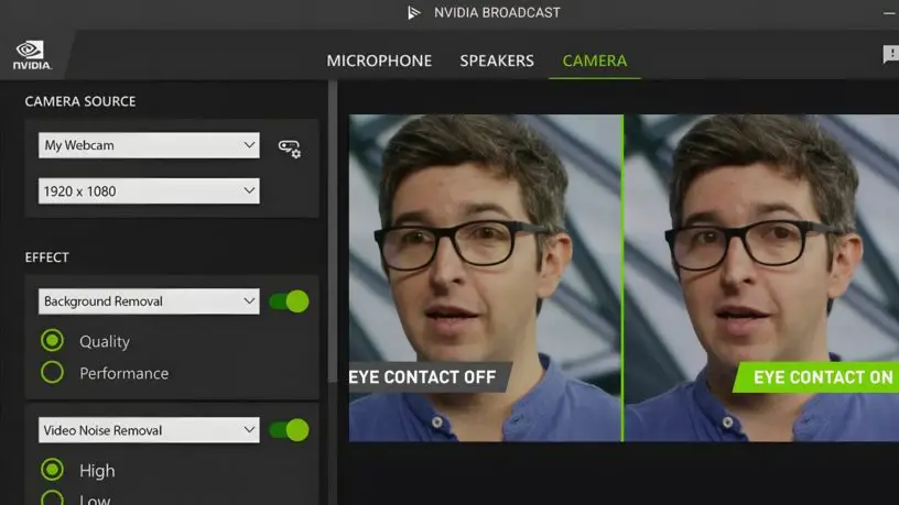 Nvidia Broadcast Uses AI To Deepfake Eyes To Always Look On Camera.