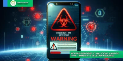 Urgent Warning: McAfee Identifies 13 Malicious Android Apps - Immediate Deletion Required