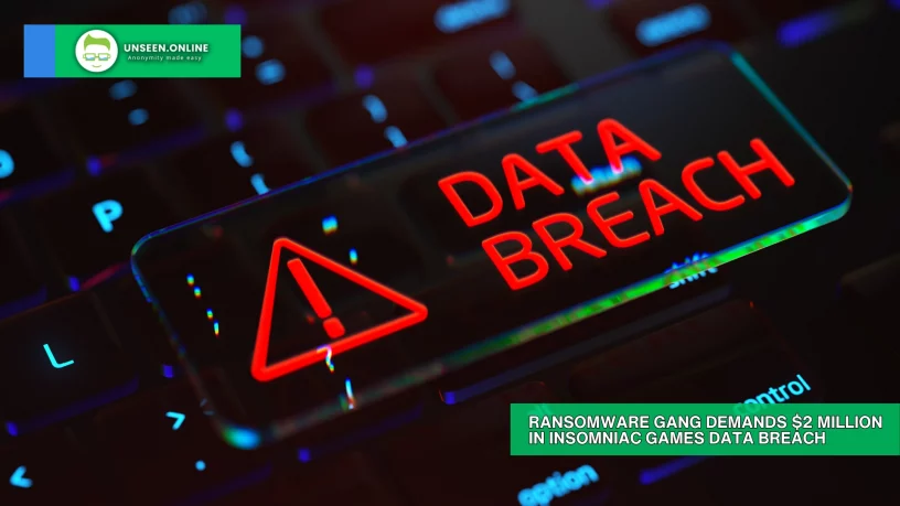 Ransomware Gang Demands 2 Million in Insomniac Games Data Breach