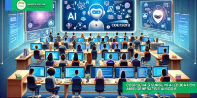 Courseras Surge in AI Education Amid Generative AI Boom
