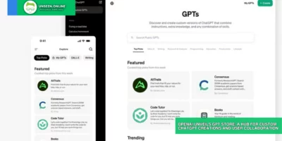 OpenAI Unveils GPT Store A Hub for Custom ChatGPT Creations and User Collaboration