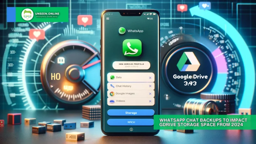 WhatsApp Chat Backups to Impact GDrive Storage Space from 2024