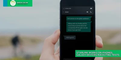 Starlink works on iPhones, Galaxy Devices in Exciting Tests
