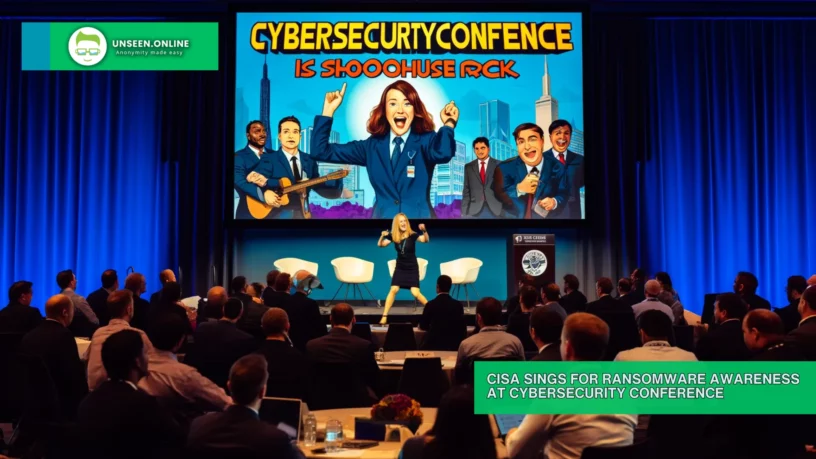 CISA Sings for Ransomware Awareness at Cybersecurity Conference