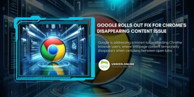 Google Rolls Out Fix for Chrome's Disappearing Content Issue