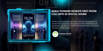 Nokia Pioneers Worlds First Phone Call with 3D Spatial Sound