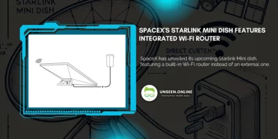 SpaceXs Starlink Mini Dish Features Integrated Wi-Fi Router