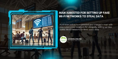 Man Arrested for Setting Up Fake Wi-Fi Networks to Steal Data