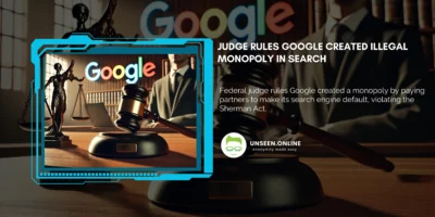 Judge Rules Google Created Illegal Monopoly in Search