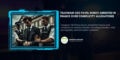 Telegram CEO Pavel Durov Arrested in France Over Complicity Allegations