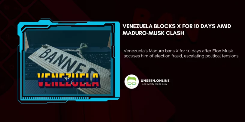 Venezuela Blocks X for 10 Days Amid Maduro-Musk Clash