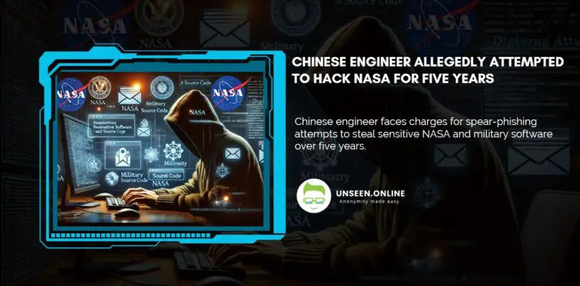 Chinese Engineer Allegedly Attempted to Hack NASA for Five Years