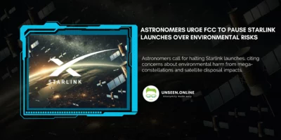 Astronomers Urge FCC to Pause Starlink Launches Over Environmental Risks